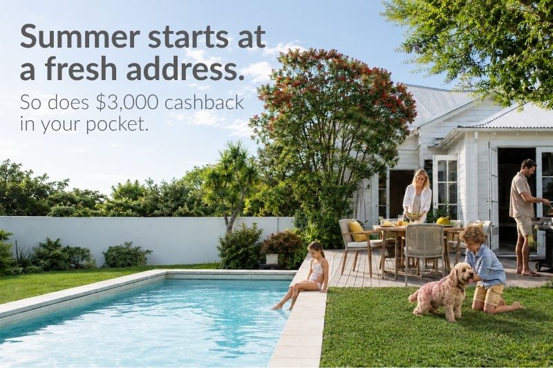 List* with us by 31st October and celebrate with a $3,000 cashback.